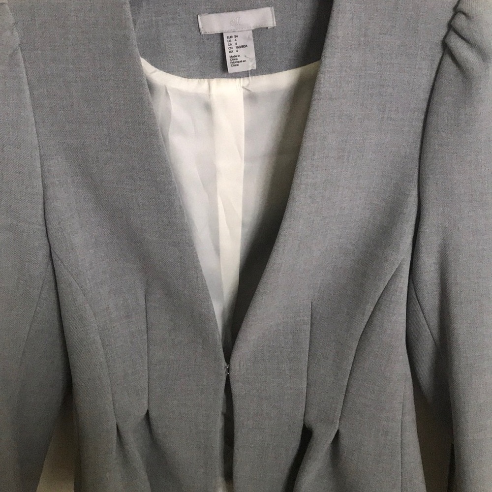 H&M Grey Blazer - Picture 5 of 5